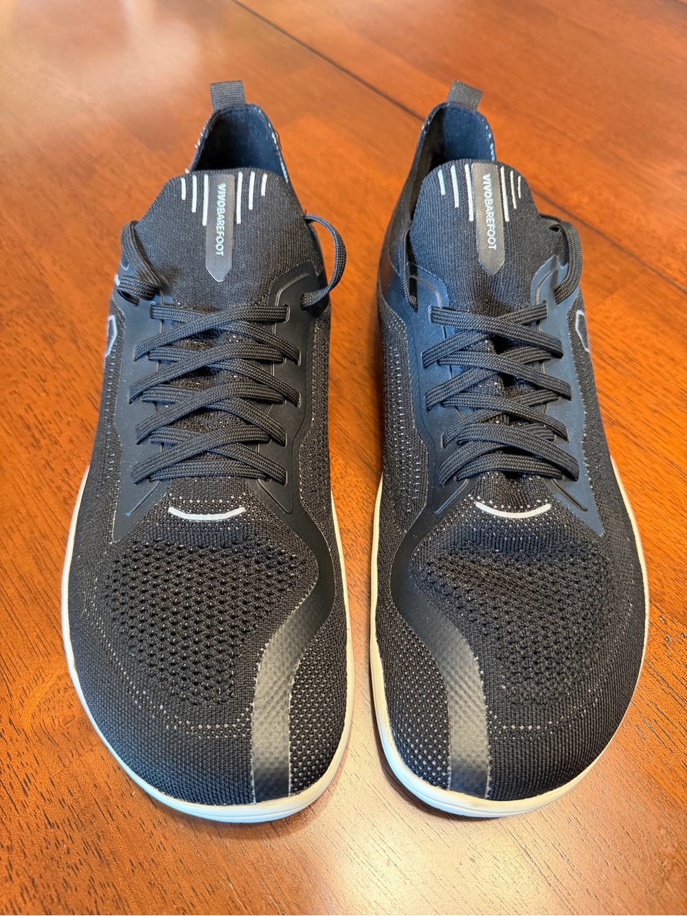 VIVOBAREFOOT Primus Lite Knit Mens Black Size 43 Or US 9.5-10.5 Minimalist Run